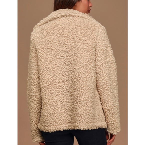 ✨2x HP✨Camel Teddy Jacket - Picture 4 of 9
